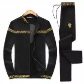 2019 new style fashion versace tracksuit sweat suits hommes vs0062 back medusa noir
